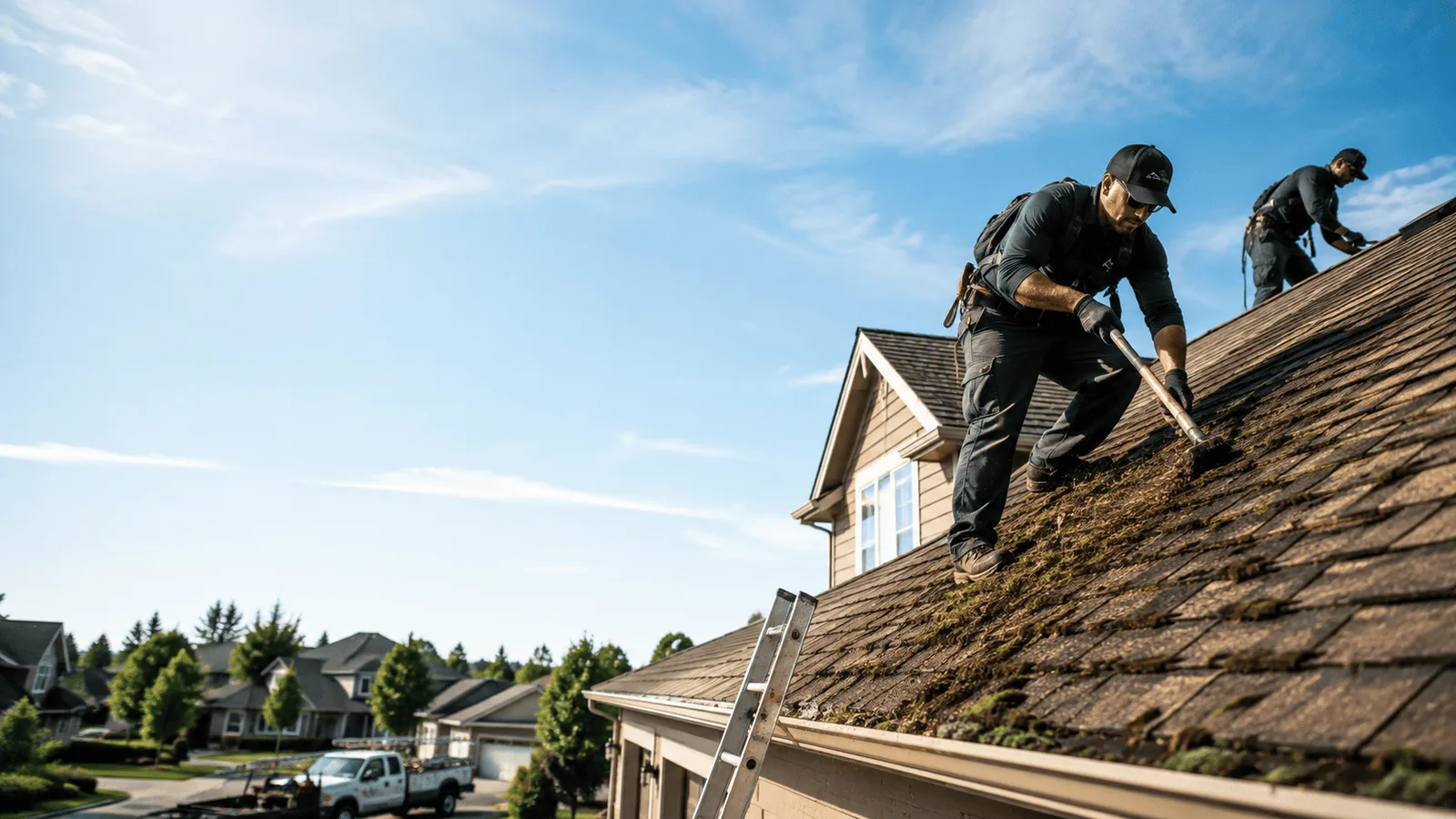 Roof Moss Removal in Woonsocket, RI near me